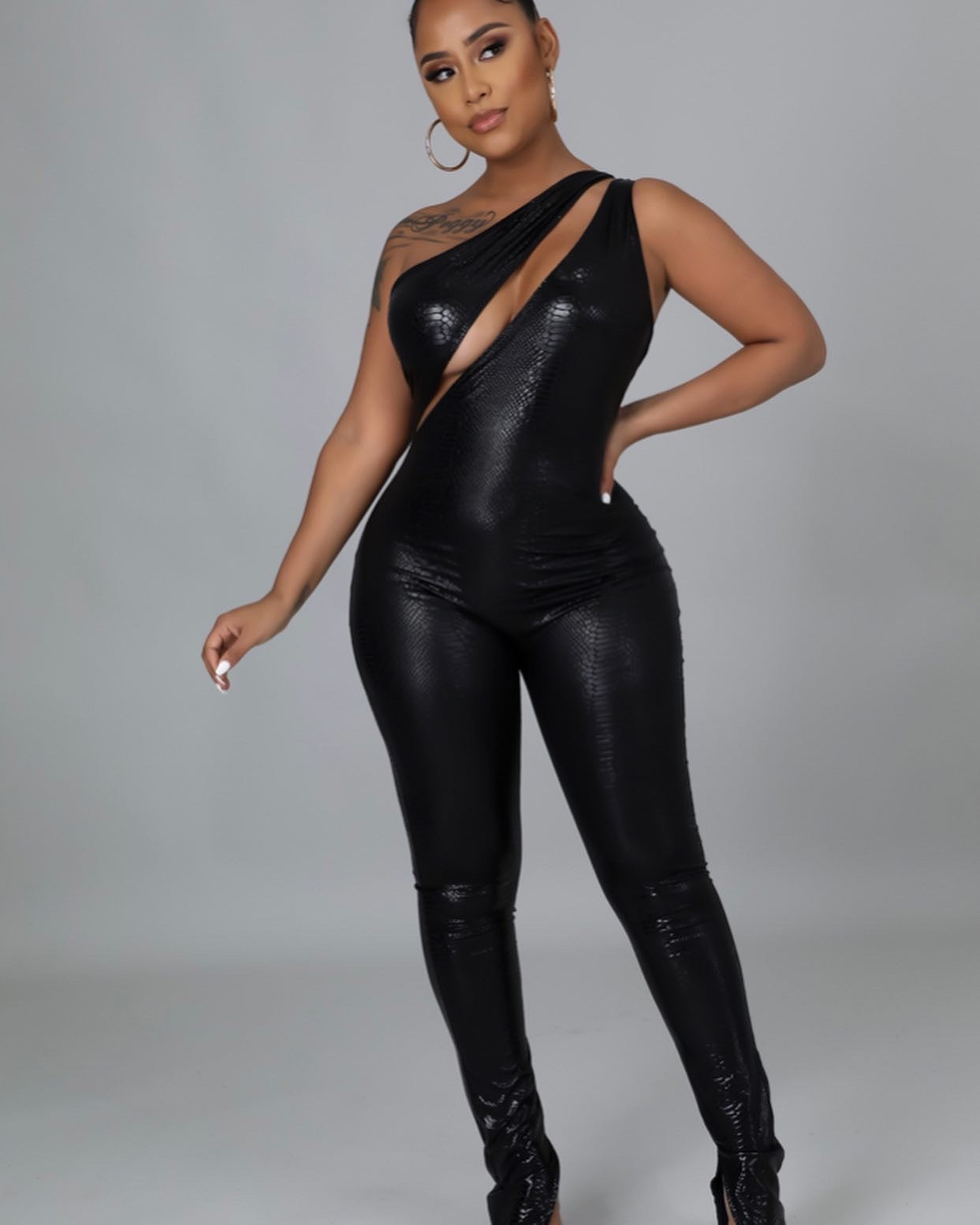 Snake Skin Sexy One Piece