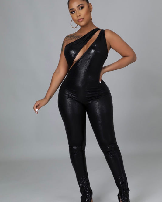 Snake Skin Sexy One Piece