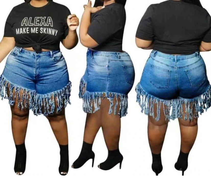 Freak-Niq Plus Size Shorts